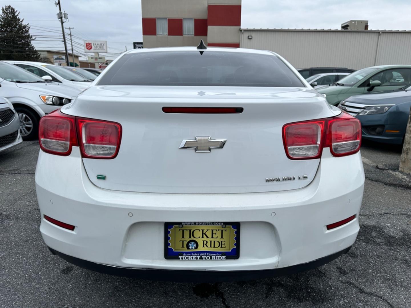 2015 WHITE Chevrolet Malibu LS (1G11B5SL1FU) with an 2.5L L4 DOHC 16V engine, 6-Speed Automatic transmission, located at 1254 Manheim Pike, Lancaster, PA, 17601, (717) 393-9133, 40.062870, -76.323273 - Photo#5